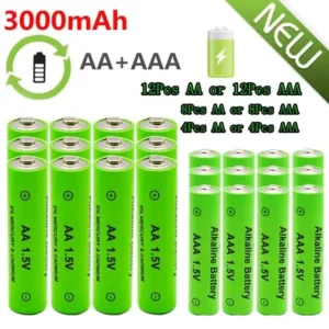 2/4/6/8/10/12/16/20/24PCS 3000Mah batérie Alkalické 1,5V AAA alebo 3800Mah 1,5V AA nabíjacie batérie