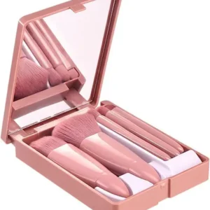 5/10Pcs Travel Beauty Makeup Brush Set so zrkadlom, prenosný štetec na rúže, štetec na korektor, mini kompletné funkčné kozmetické štetce