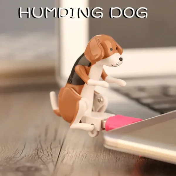 Zábavné humping Usb Dog Mini Cute PC USB Gadgets Funny Joke Humping Dog Rascal Dog Toy Relieve Pressure Toy for Office Worker